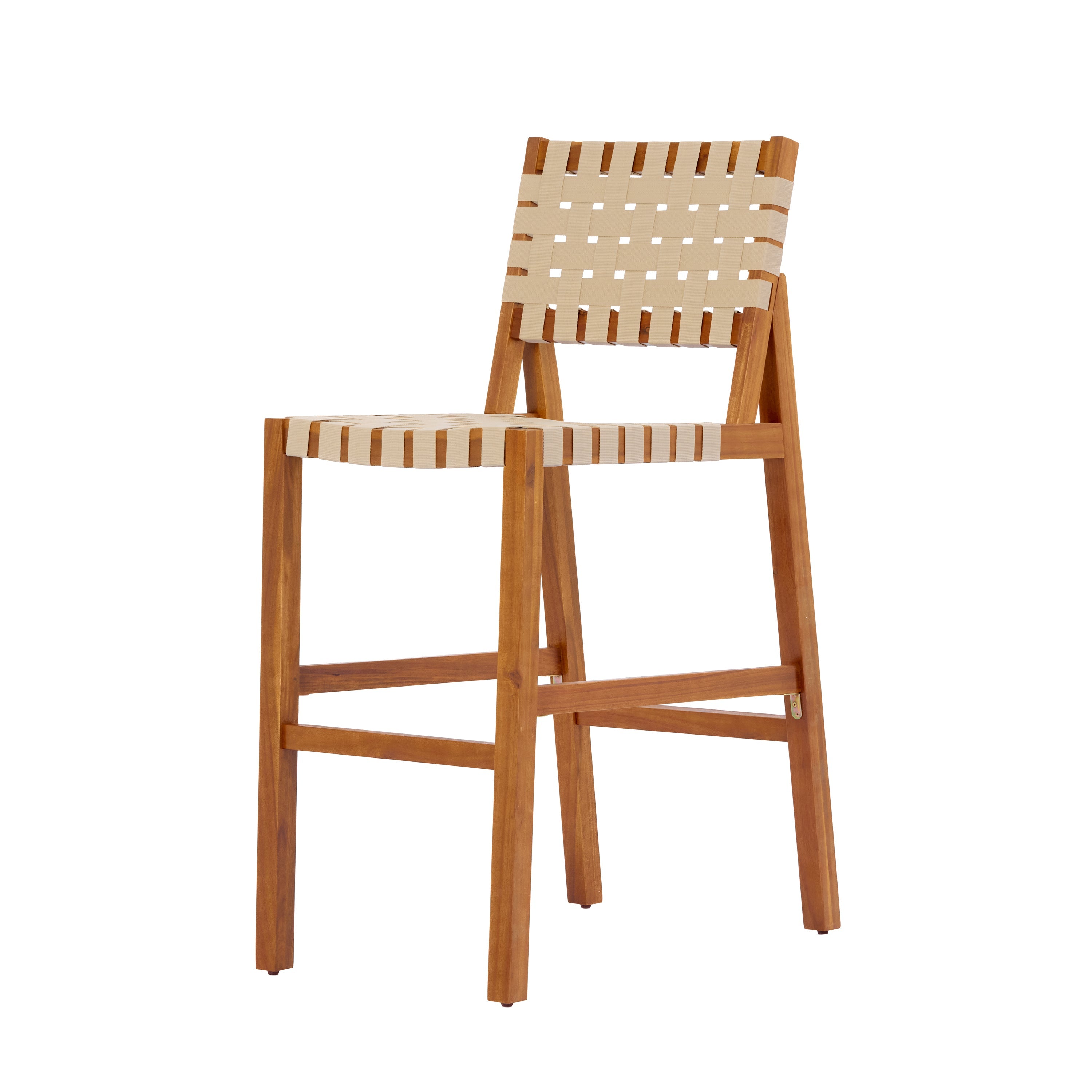 30.5 Inch Outdoor Acacia Wood Patio Furniture Set
