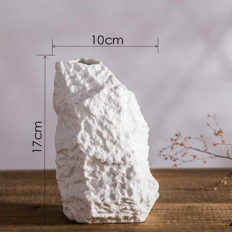 Modern Marble Ceramic Flower Vase Home Decoration Ornament
