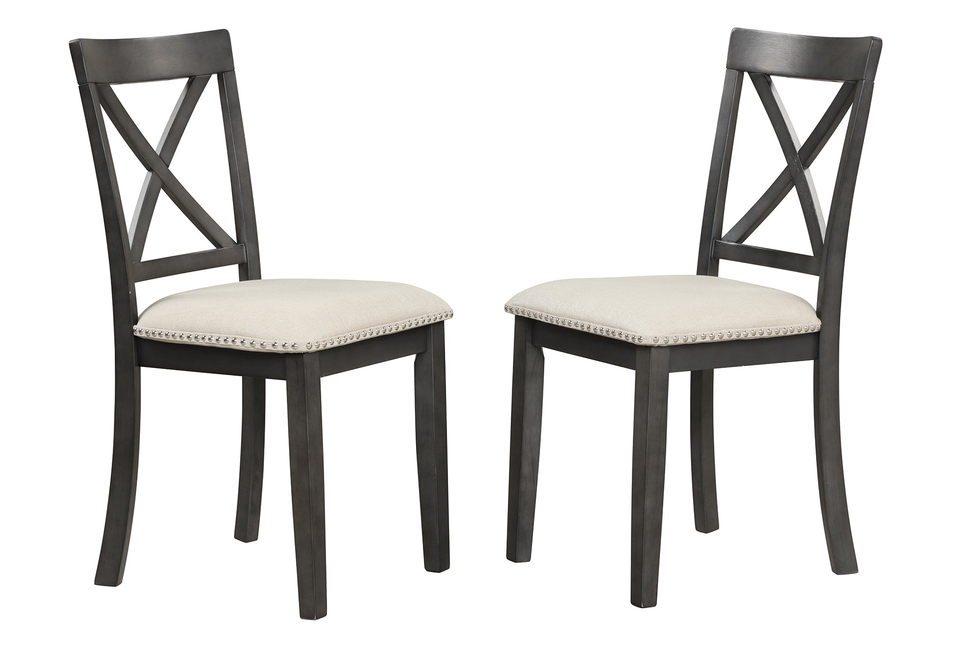 5-Piece Solid Wood Dining Table Chair Set