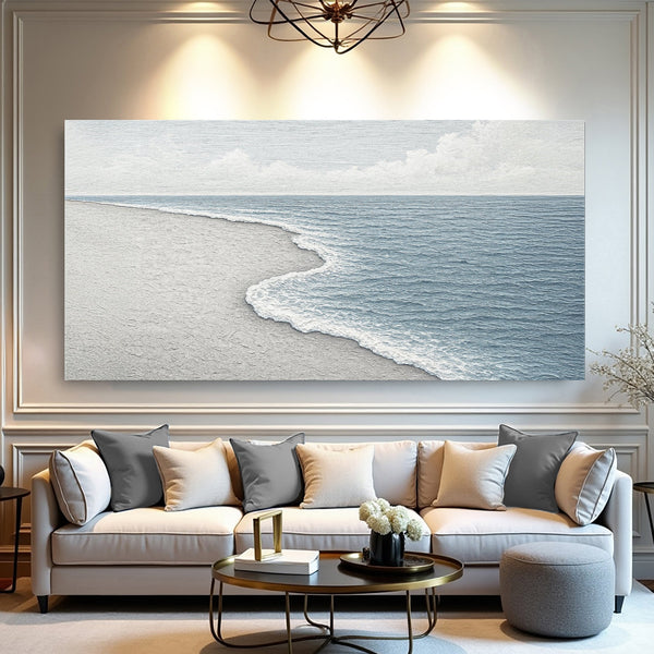 Abstract Beach Shore Wall Art Coastal Home Decoration