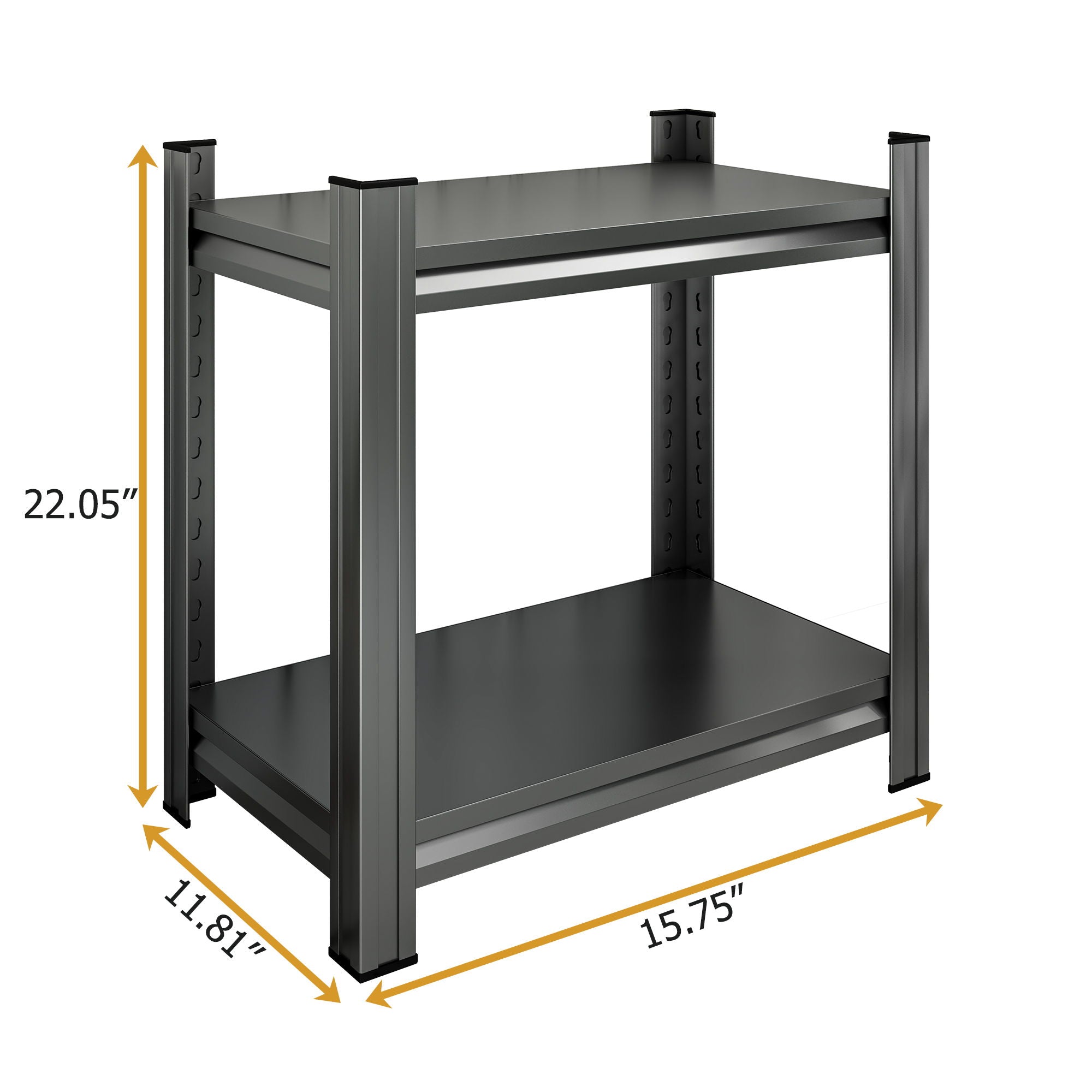 Adjustable Height Storage Shelving Unit for Home Organization
