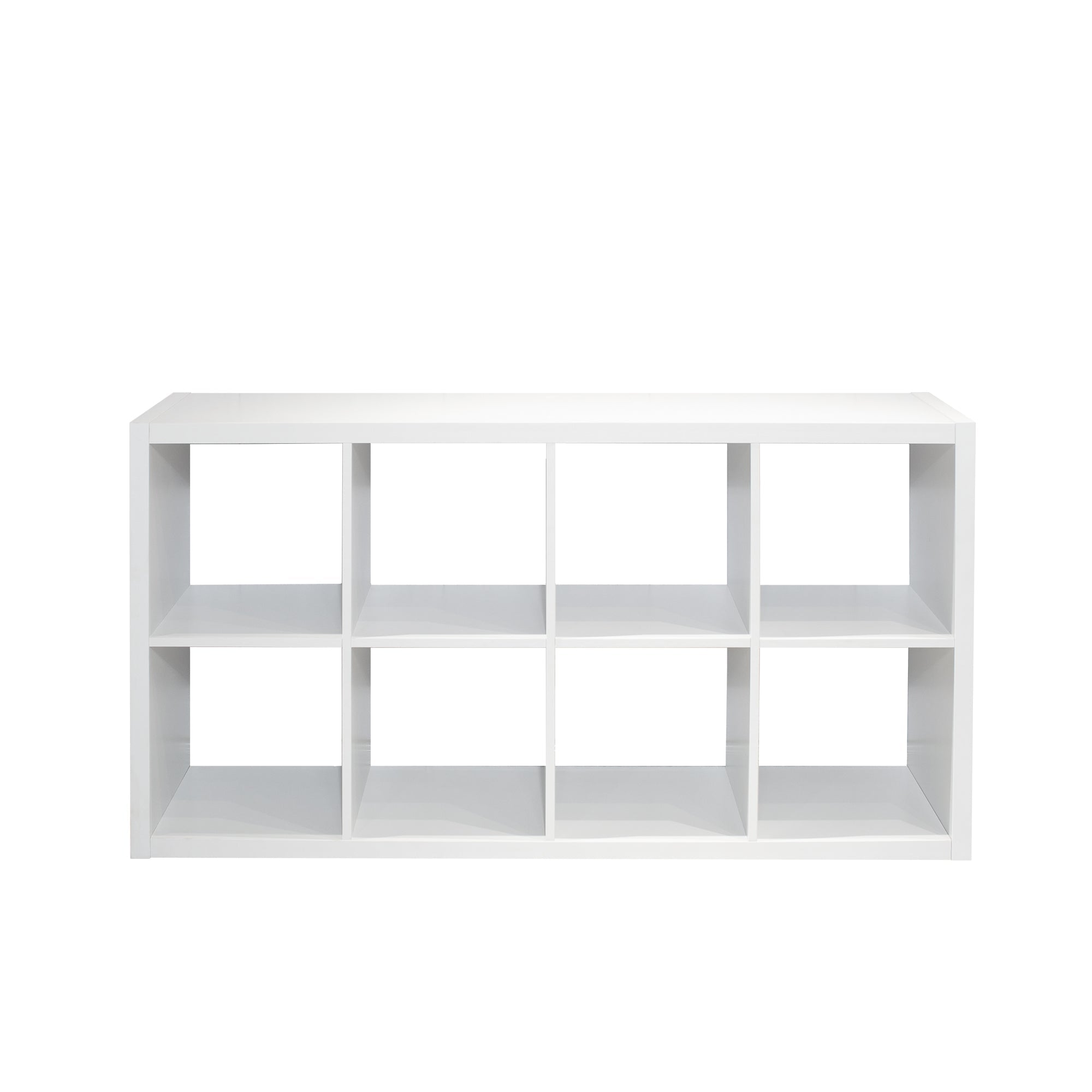 Smart Cube 8-Cube Organizer Bookcase Storage Shelves White