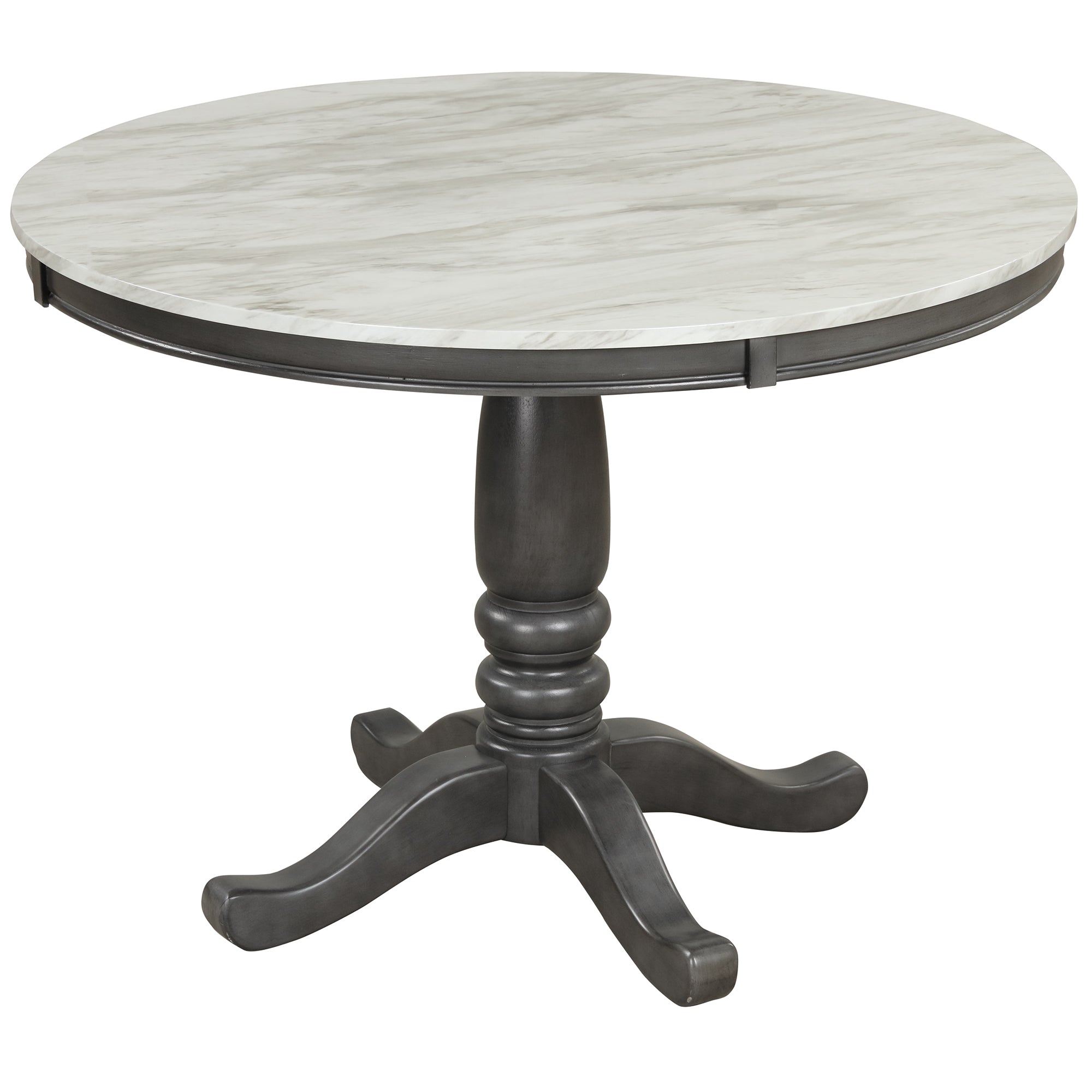 5-Piece Solid Wood Dining Table Chair Set