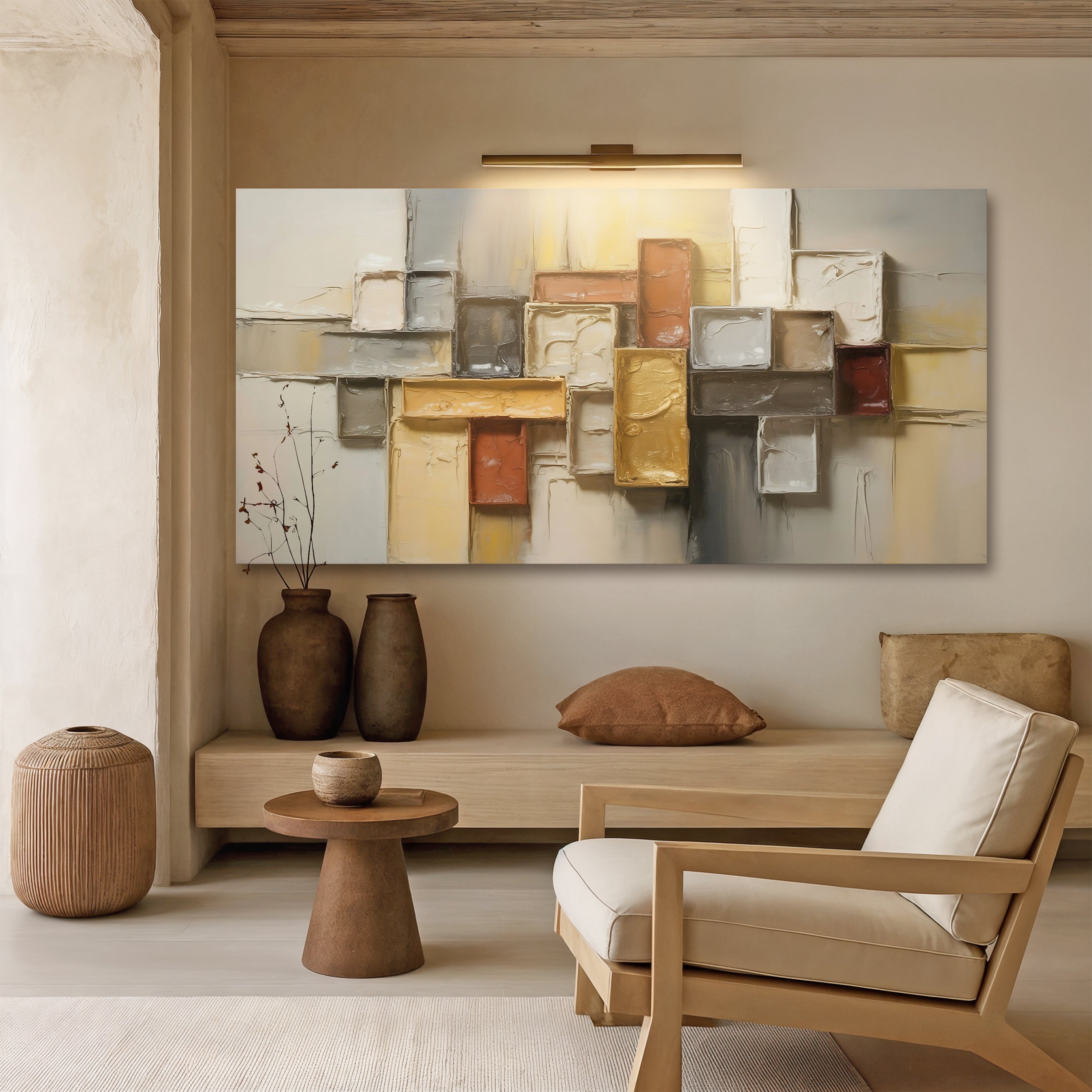 Minimalist Abstract Shape Pattern Wall Art Modern Decoration