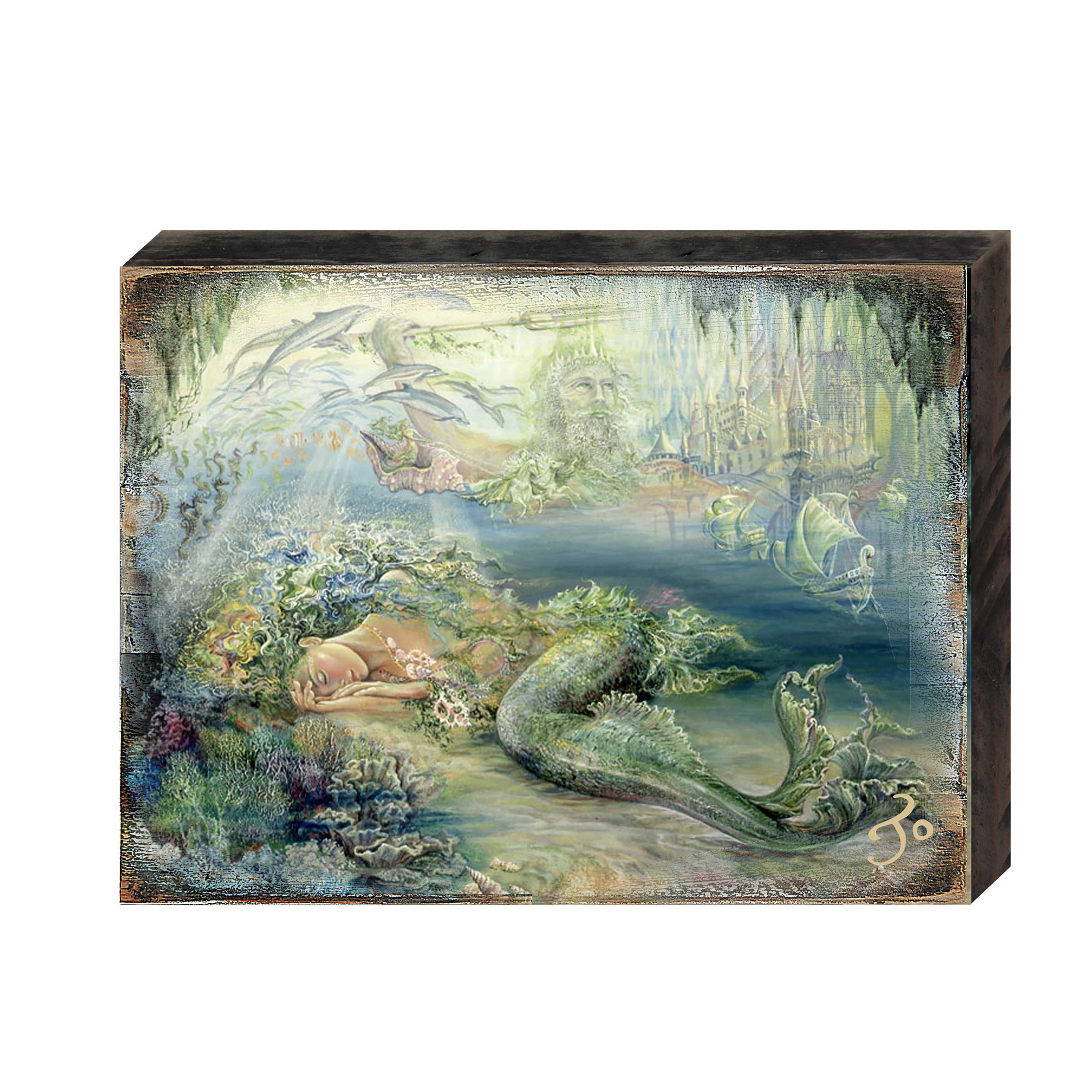 Dreams of Atlantis Fantasy Wooden Wall Art Décor