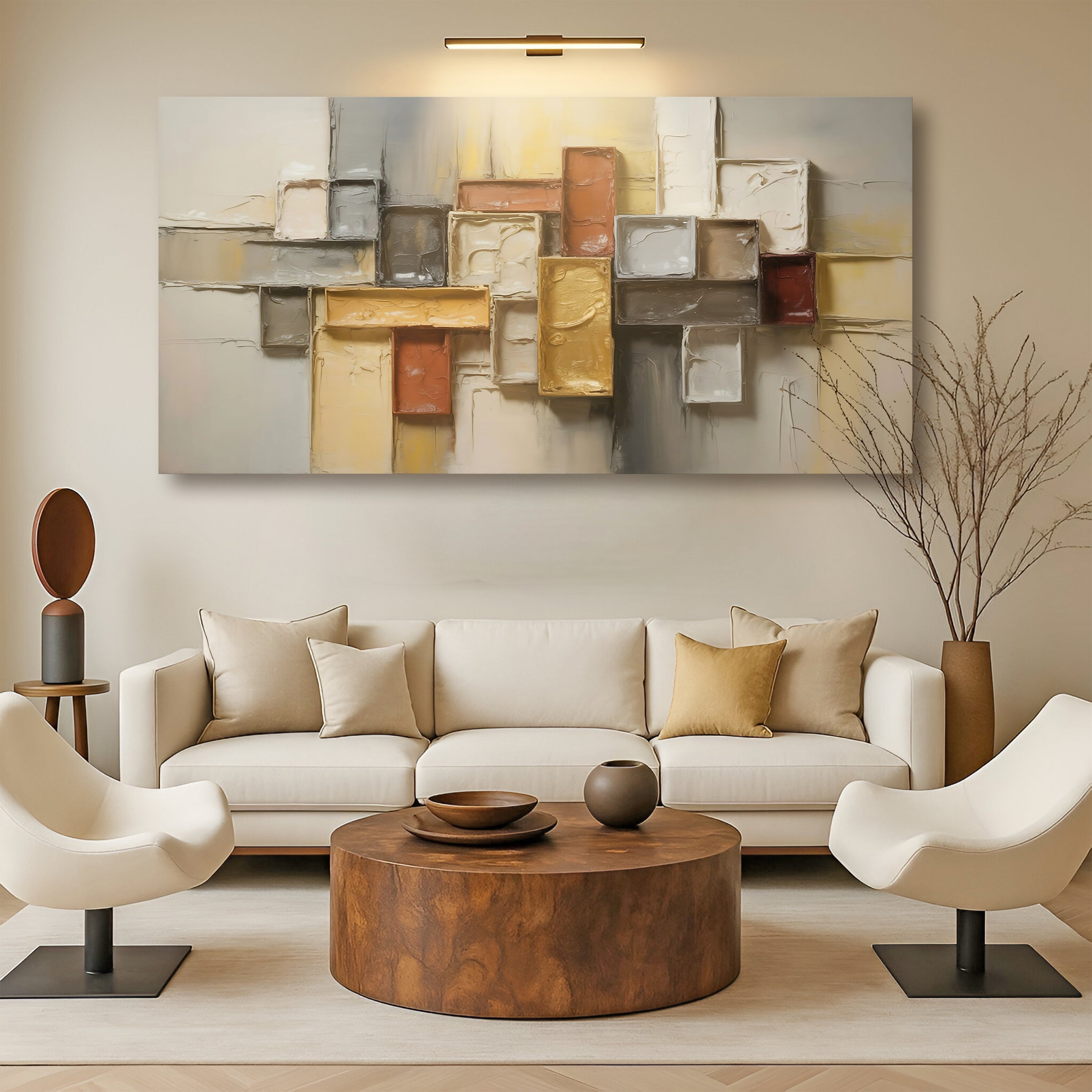 Minimalist Abstract Shape Pattern Wall Art Modern Decoration