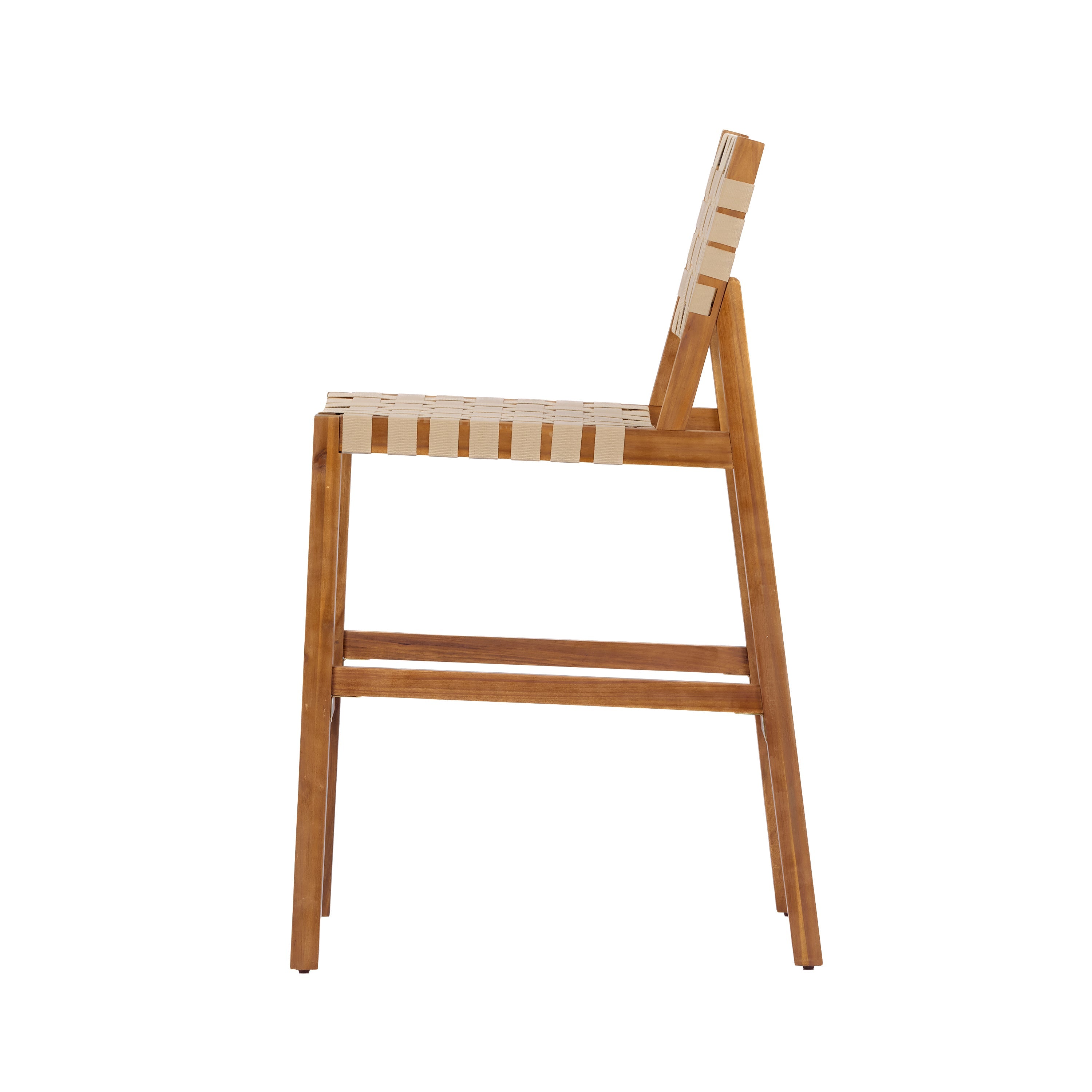 30.5 Inch Outdoor Acacia Wood Patio Furniture Set