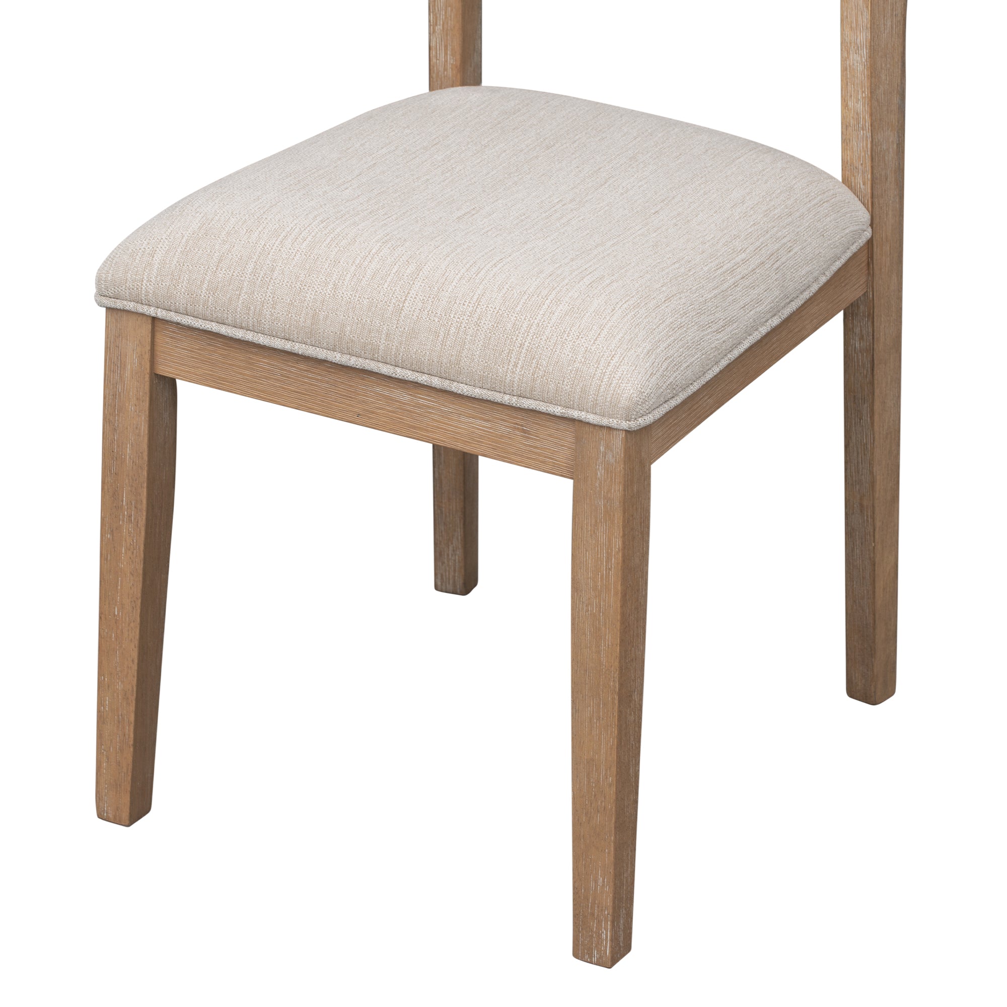 6-Piece Traditional Dining Set Table Chairs Bench