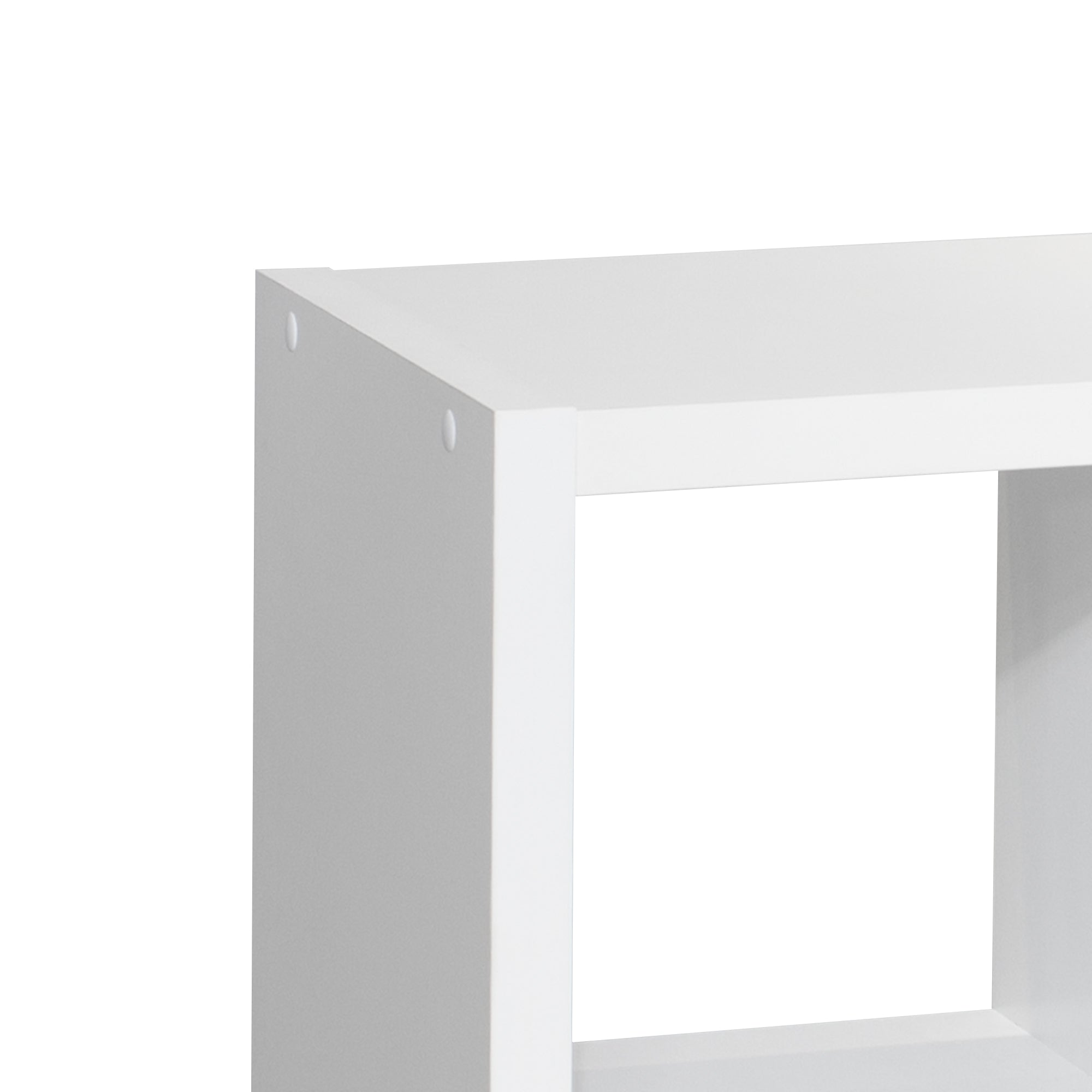 Smart Cube 8-Cube Organizer Bookcase Storage Shelves White