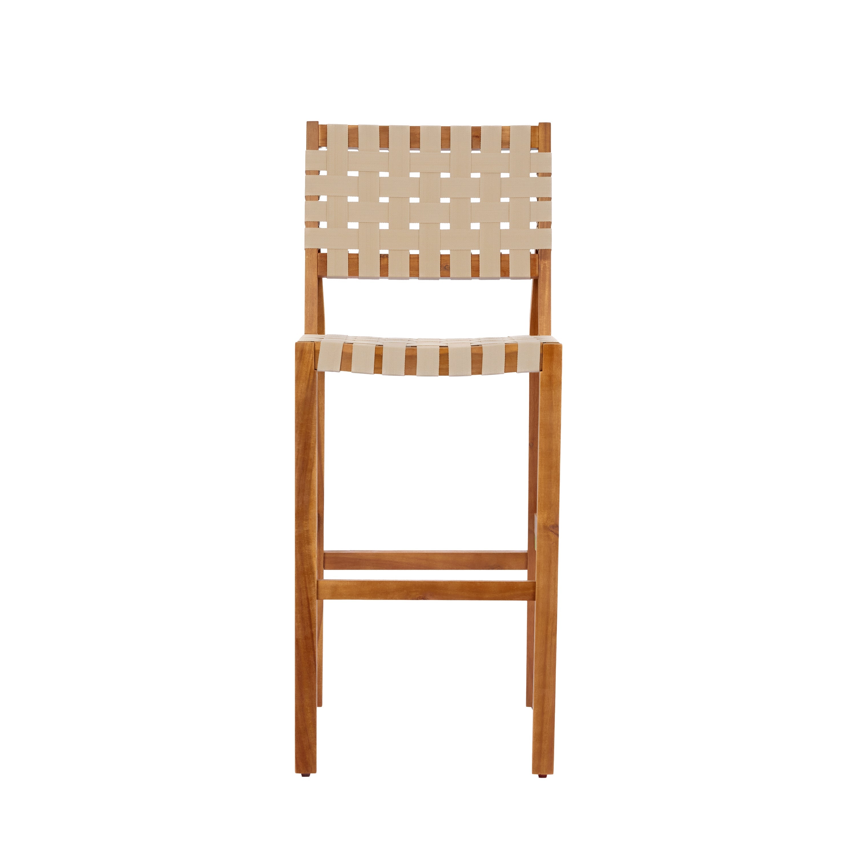 30.5 Inch Outdoor Acacia Wood Patio Furniture Set