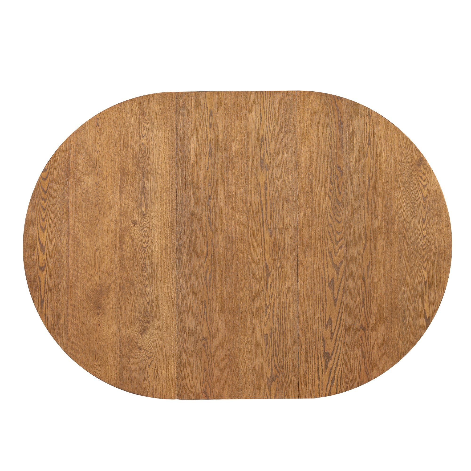 Modern 5-Piece Extendable Round Dining Table Set with 16.2inch Removable Leaf