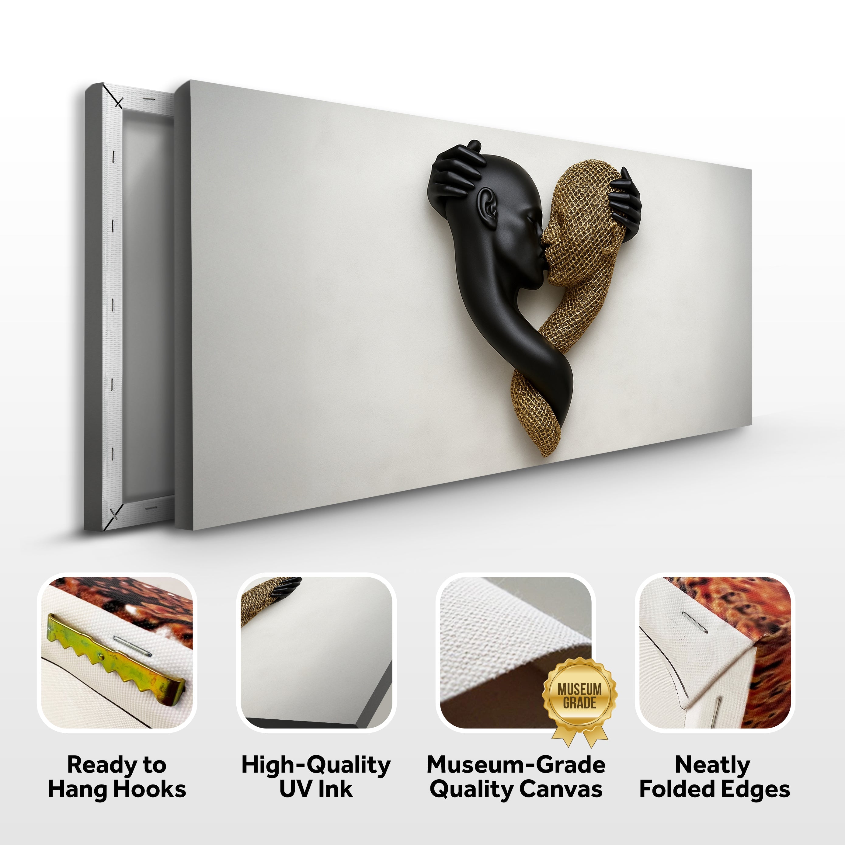 Eternal Love Abstract Figure Wall Art Modern Decoration