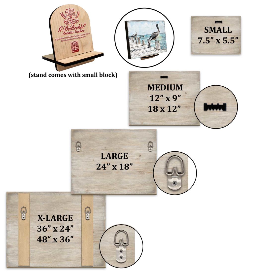 Dreams of Atlantis Fantasy Wooden Wall Art Décor
