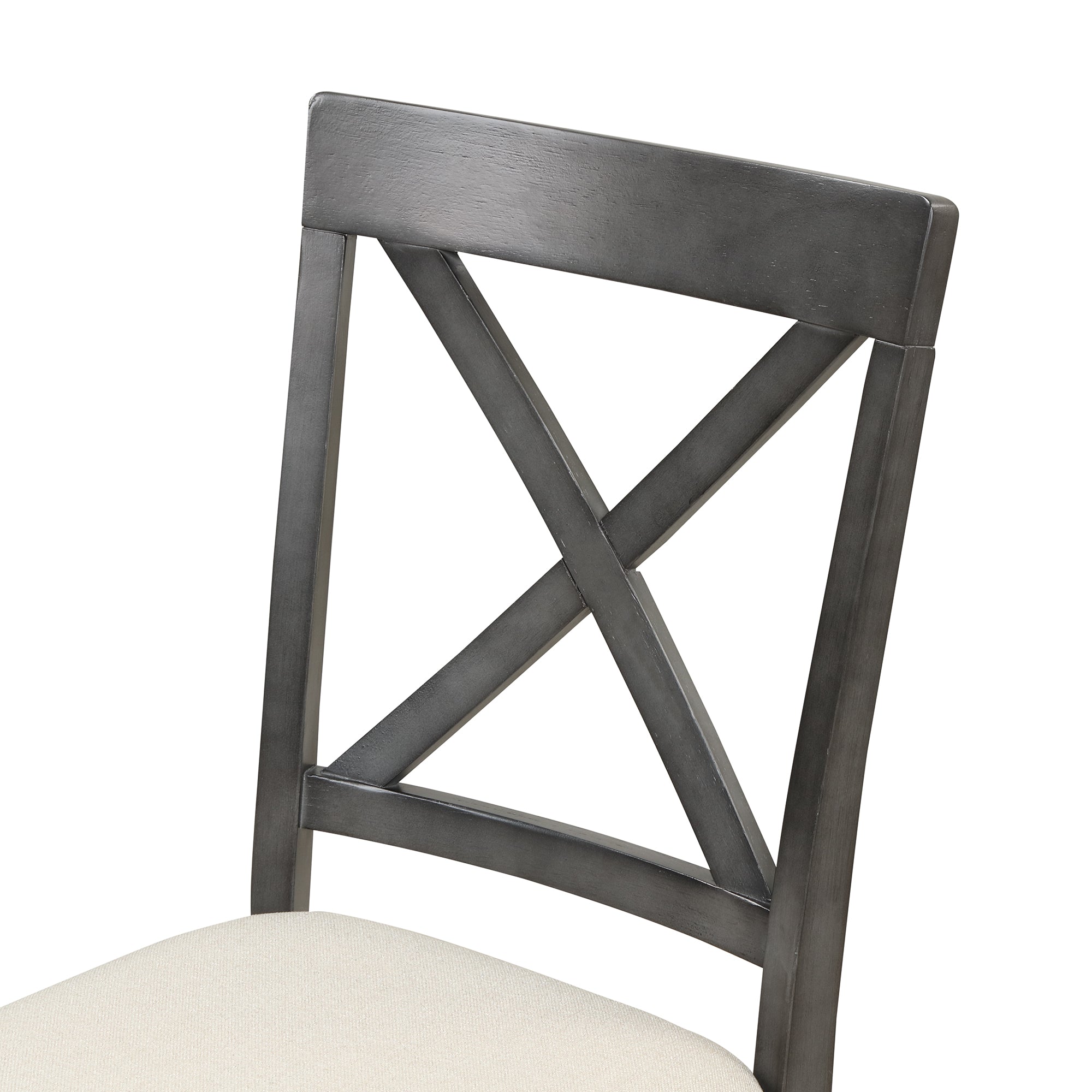 5-Piece Solid Wood Dining Table Chair Set