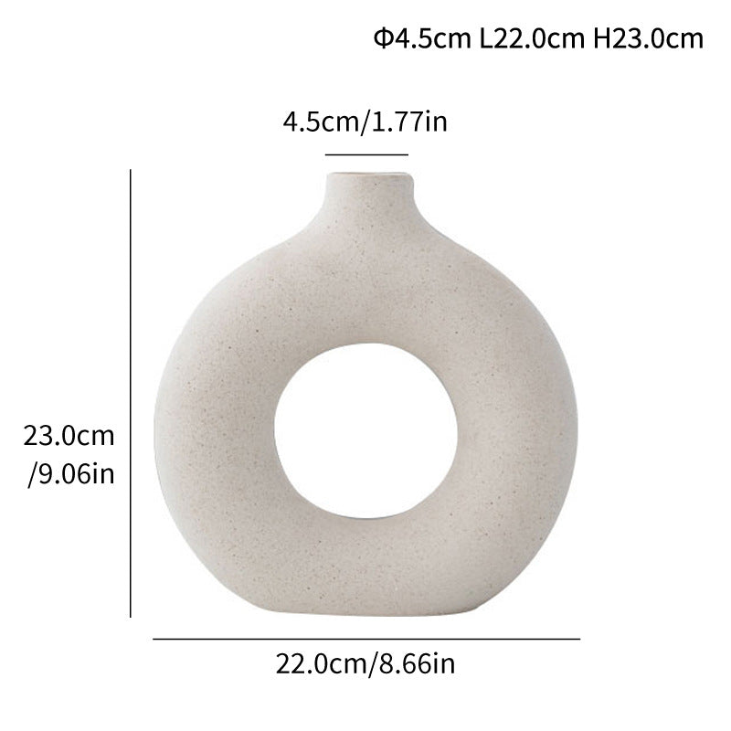 Spotted Ceramic Vase Simple Modern Home Decor Ornament