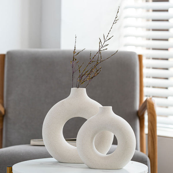 Spotted Ceramic Vase Simple Modern Home Decor Ornament