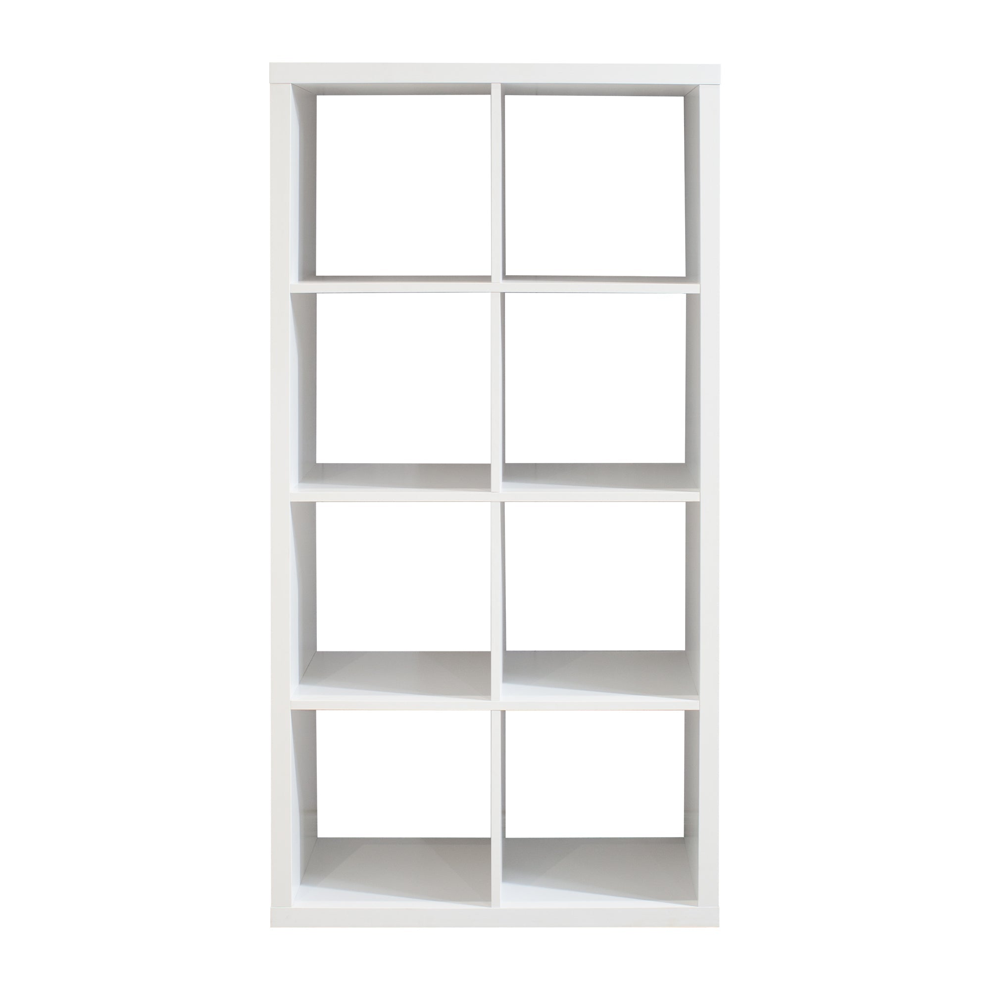 Smart Cube 8-Cube Organizer Bookcase Storage Shelves White