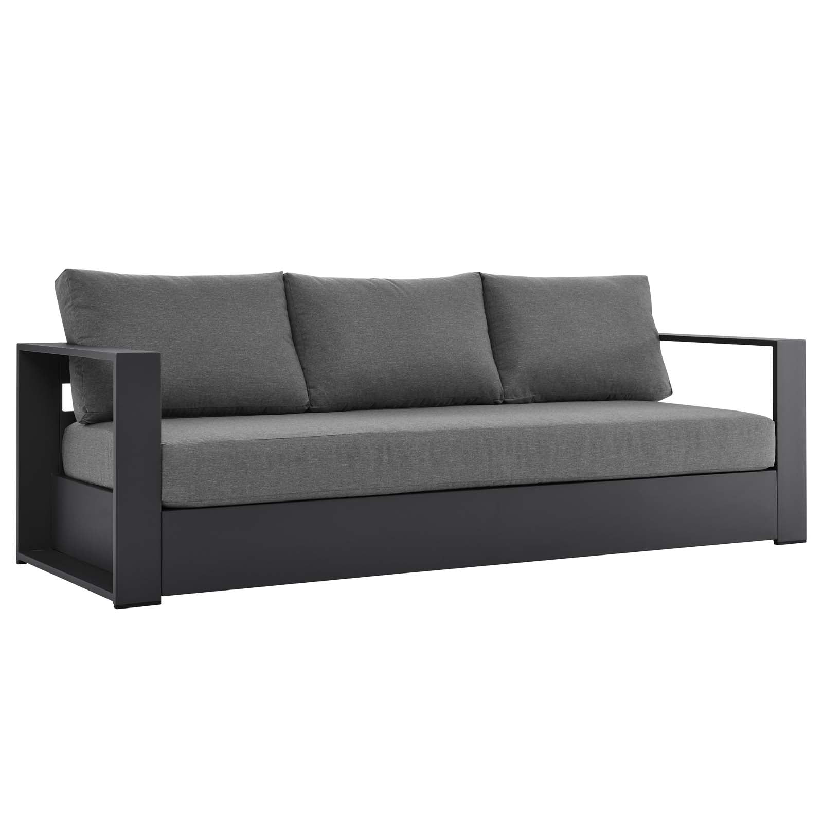 4-Piece Powder-Coated Aluminum Outdoor Patio Furniture Set