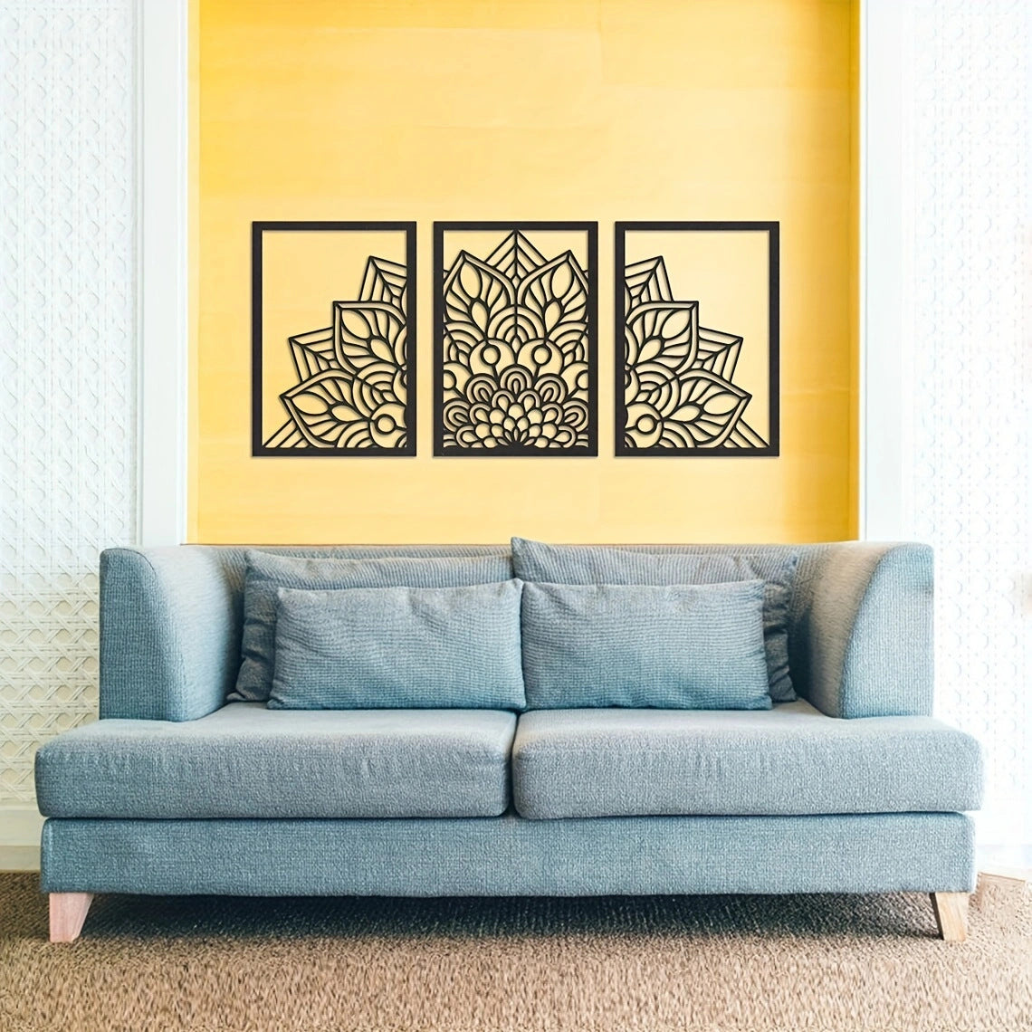 Metal Flying Geese Silhouette Wall Art Home Decoration