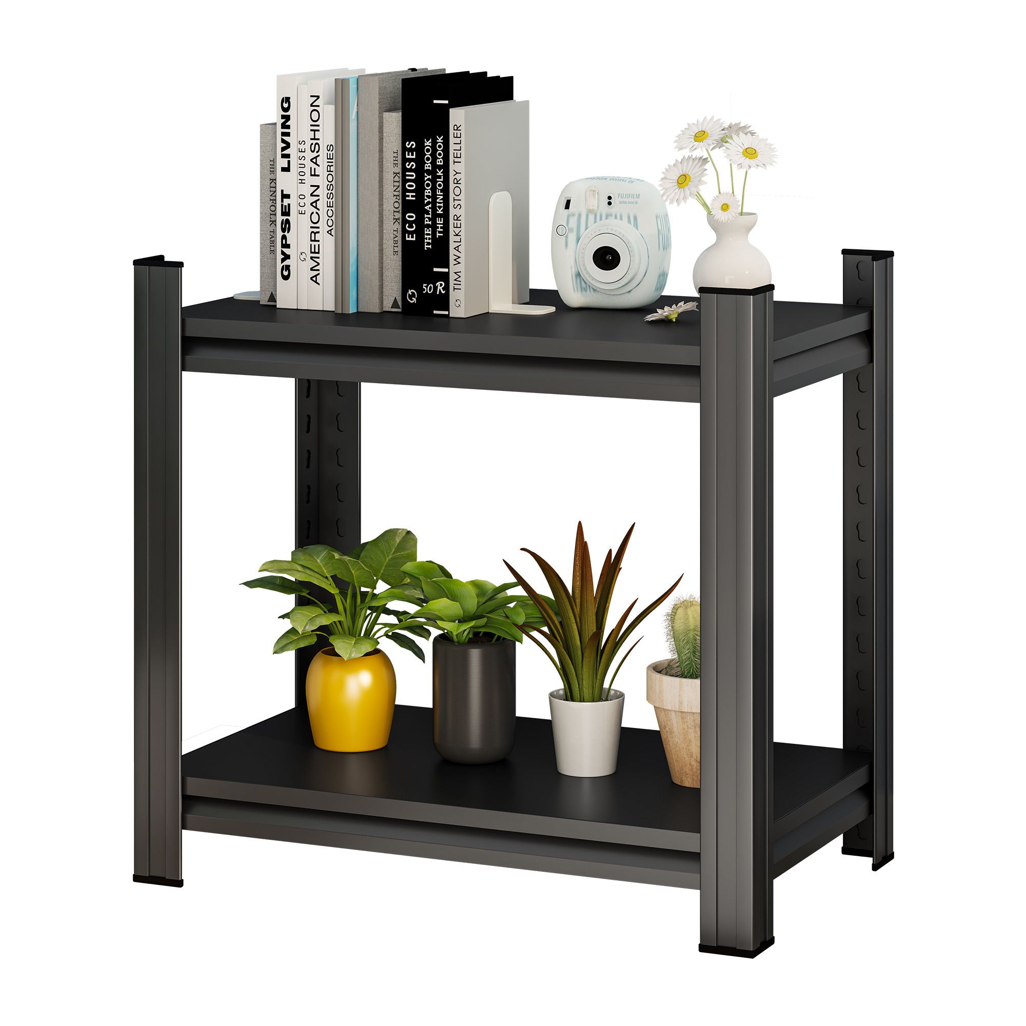 Adjustable Height Storage Shelving Unit for Home Organization