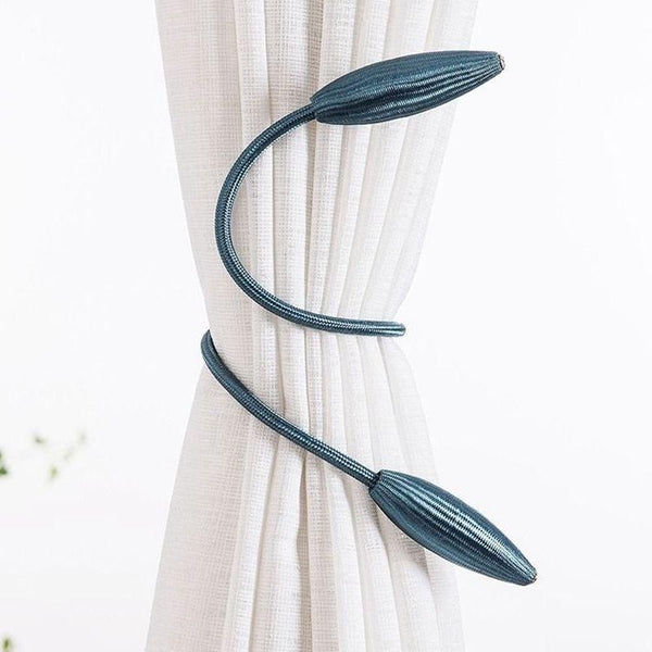 Elegant Polyester Curtain Tieback Holder Clips Window Decor Accessories