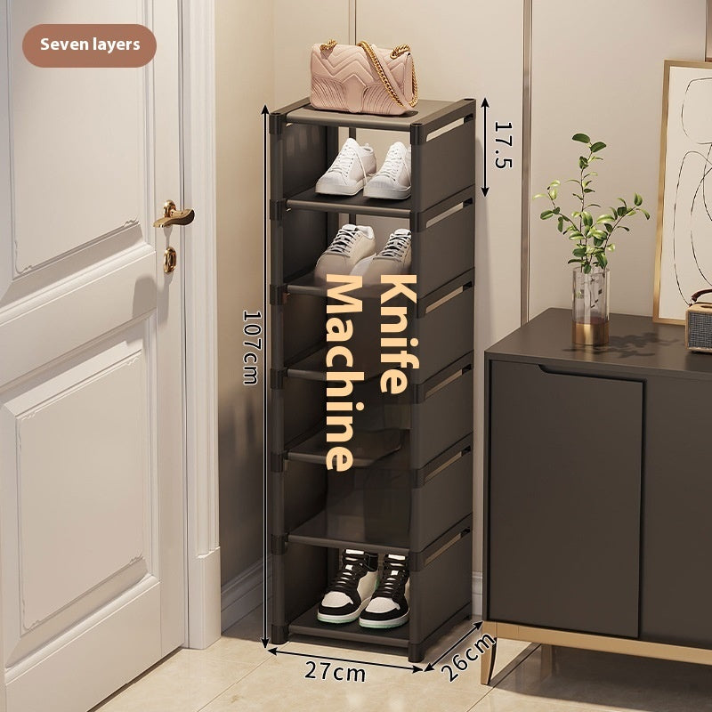 Simple Multi-Layer Shoe Rack Space-Saving Doorway Storage Shelf