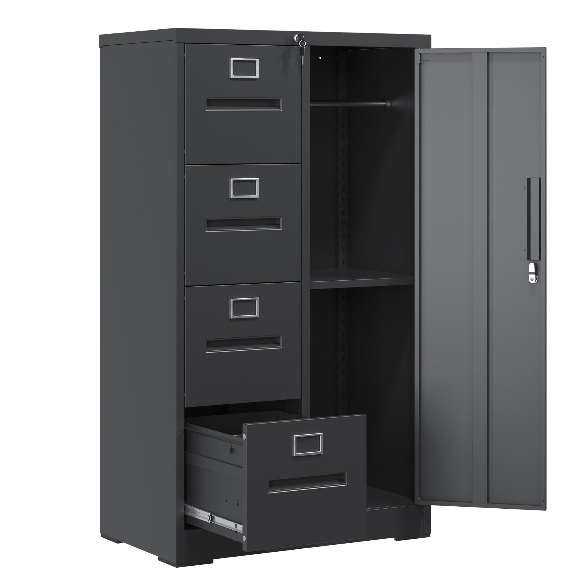 Smart Cube 8-Cube Organizer Bookcase Storage Shelves White