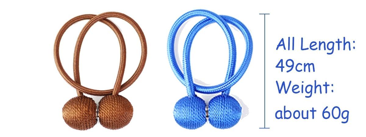 Magnetic Curtain Tieback Decorative Holder Clip Home Accessories