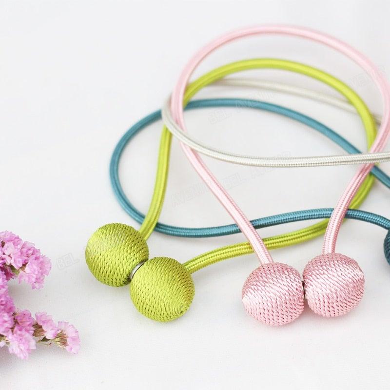Magnetic Curtain Tieback Decorative Holder Clip Home Accessories