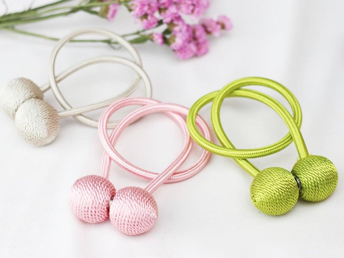 Magnetic Curtain Tieback Decorative Holder Clip Home Accessories