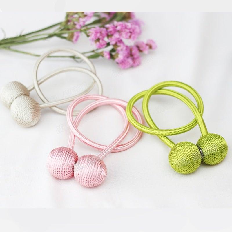 Magnetic Curtain Tieback Decorative Holder Clip Home Accessories