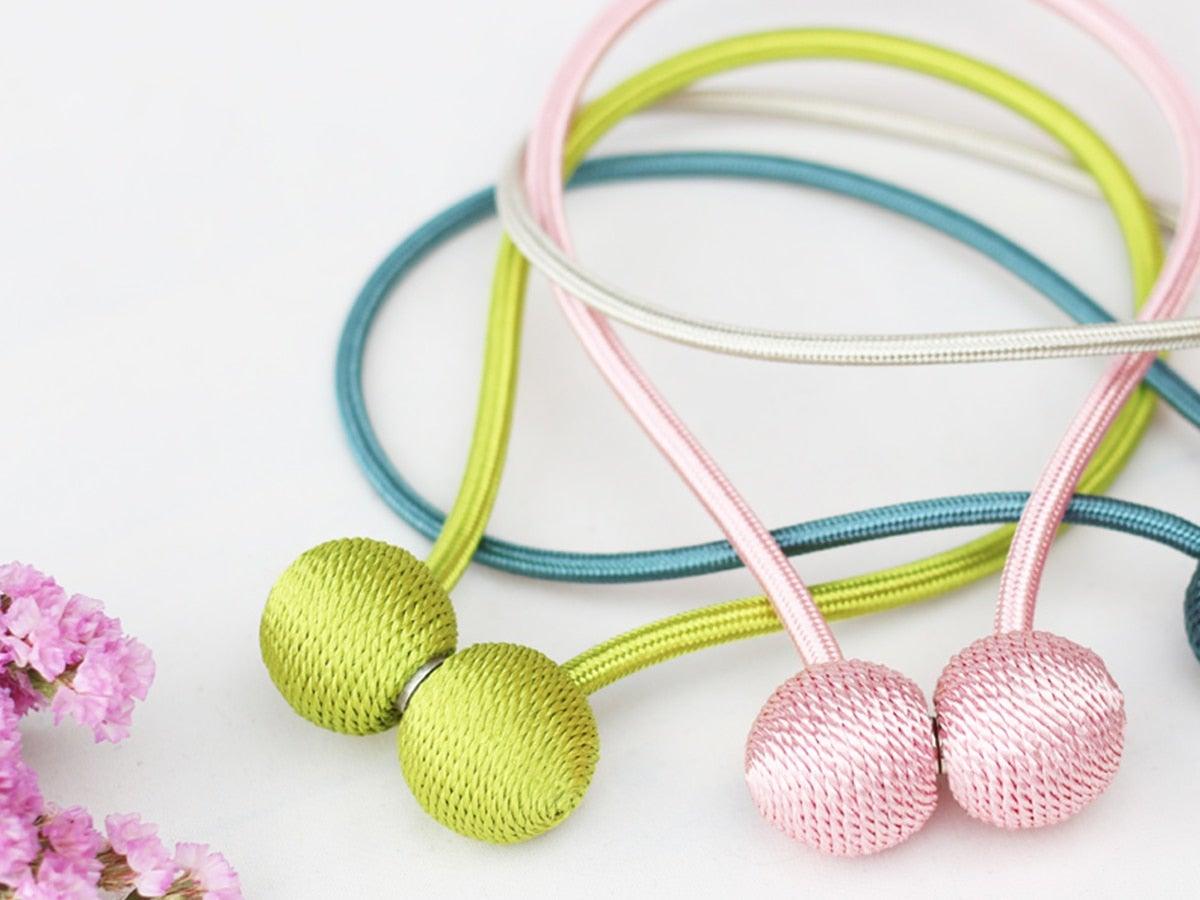 Magnetic Curtain Tieback Decorative Holder Clip Home Accessories
