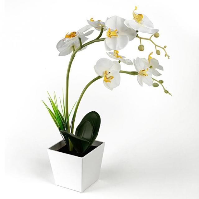 Lifelike Artificial Bonsai Pine Tree Potted Home Decoration